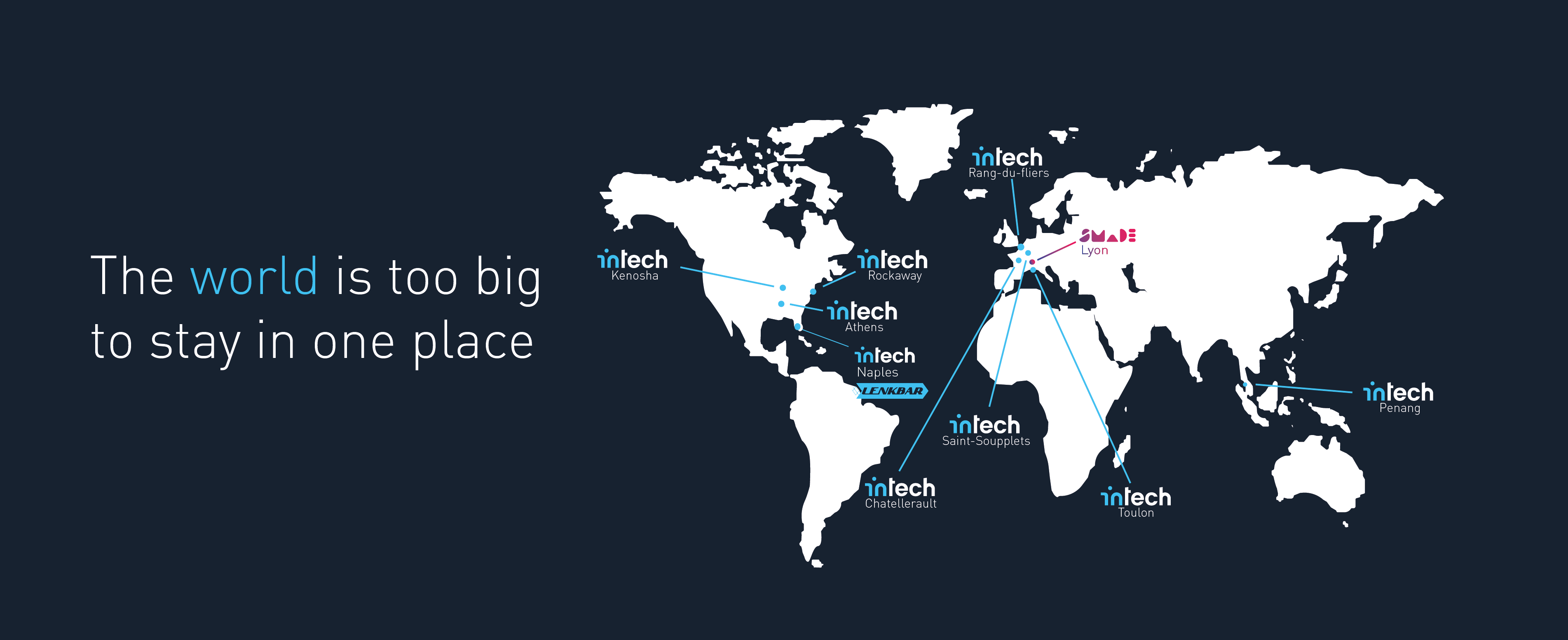 Map Monde 2023 to stay in one place